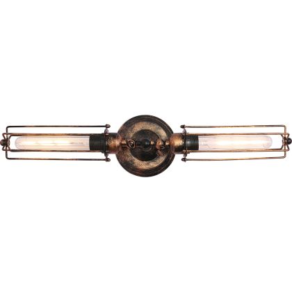 Buy Edison Chandelier Straight Wall lamp – Carbon Steel Black 50866 home delivery 