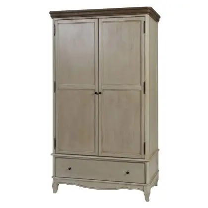 Buy Country Chic Wardrobe - Waxed Wood Beige 29247 at MyFaktory 