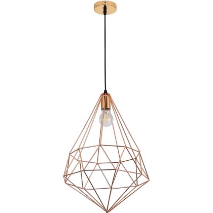Buy Diamond Retro Style Pendant Lamp Gold 59910 in the Europe