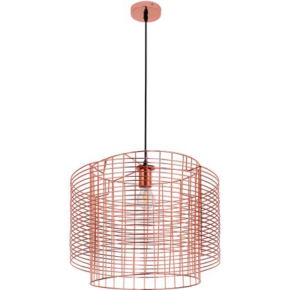 Buy Wire Structure Hanging Lamp Rose Gold 59909 at MyFaktory