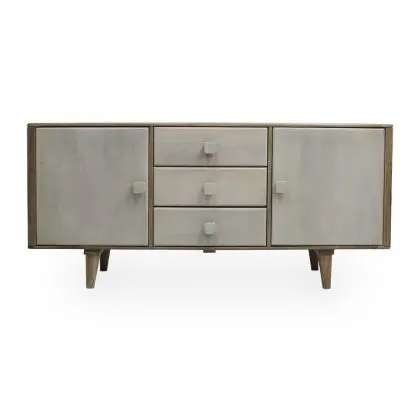 Buy Wooden Sideboard - Vintage Design - Iona Natural wood 60359 in the Europe