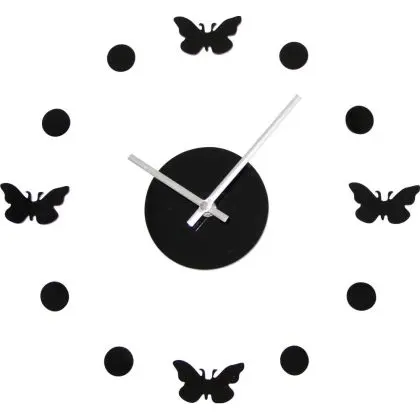 Buy 4 Butterflies Wall Clock Unique 54920 with a guarantee