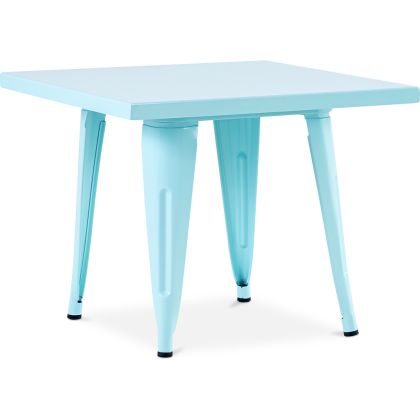 Buy Bistrot Metalix Kid Table 60 cm - Metal Aquamarine 59685 with a guarantee