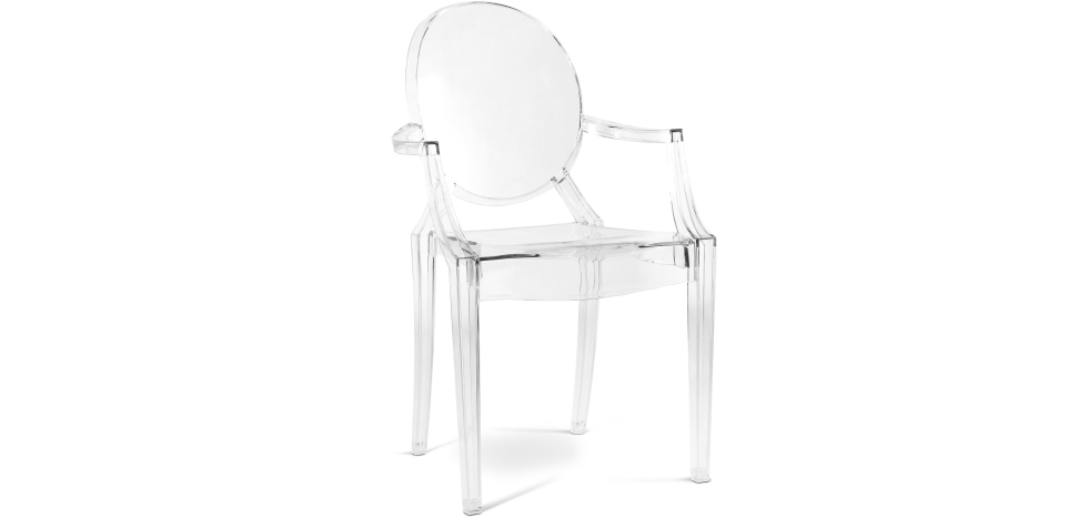  Buy Dining Chair Louis King Design Transparent Transparent 16461 - in the EU