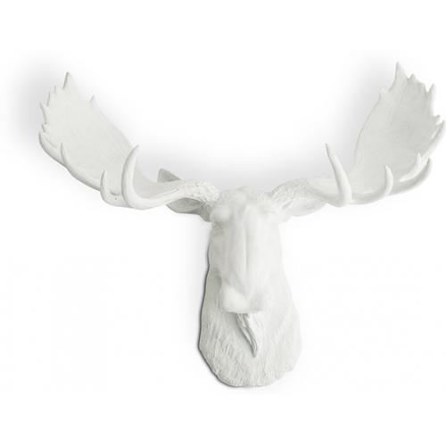  Buy Wall Decoration - White Moose Head - Ika White 55734 - in the EU