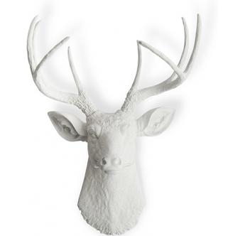  Buy Wall Decoration - White Deer Head - Ika White 55737 - in the EU