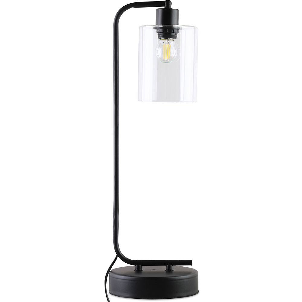  Buy Flavia desk lamp - Metal and glass Black 59583 - in the EU