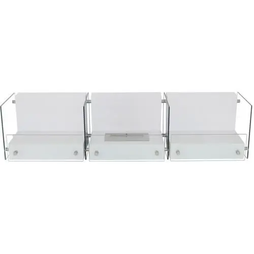  Buy  Ethanol Floor Fireplace - White - Jona White 17185 - in the EU