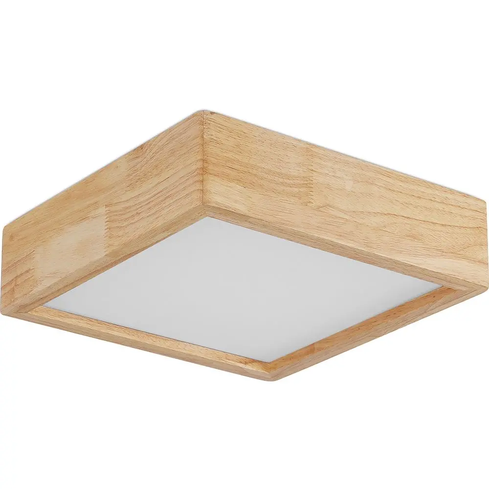  Buy Ceiling Led Lamp Scandinavian Design Wooden - Lares Natural wood 59840 - in the EU