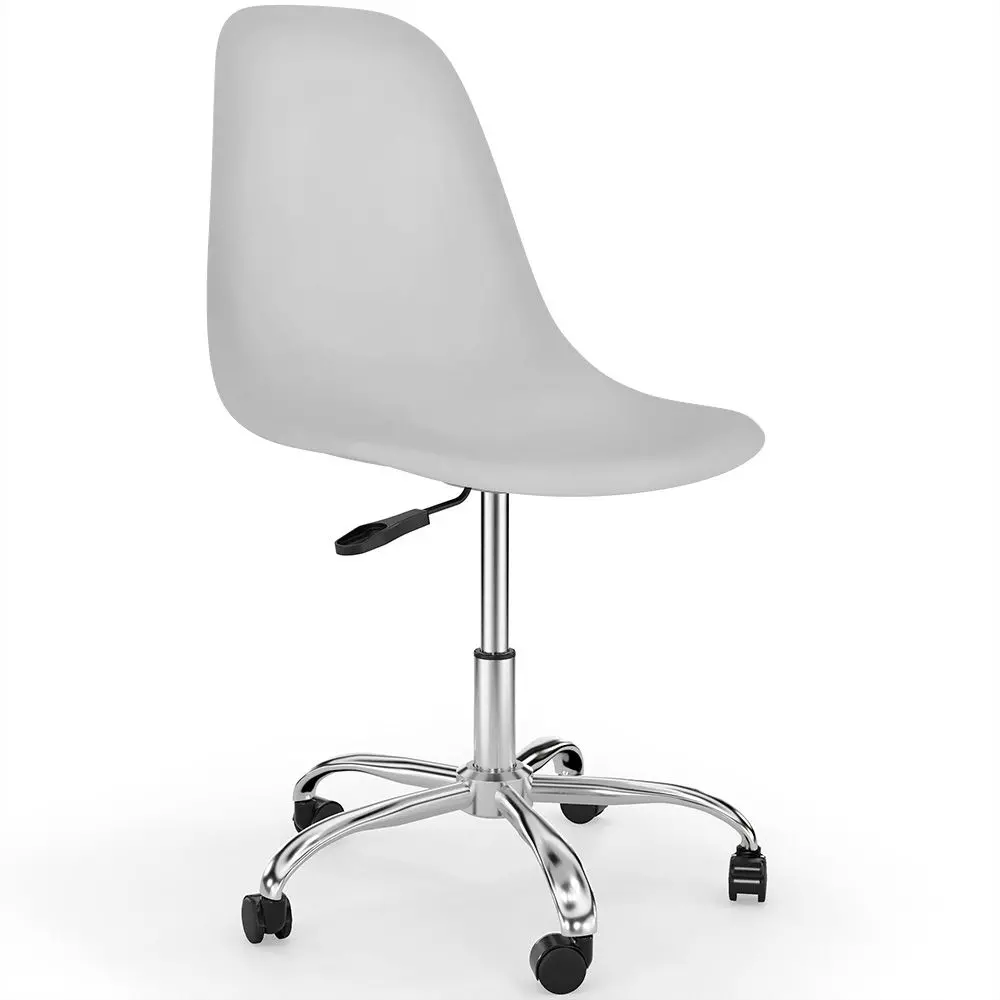  Buy Swivel office chair with casters - Brielle White 59863 - in the EU