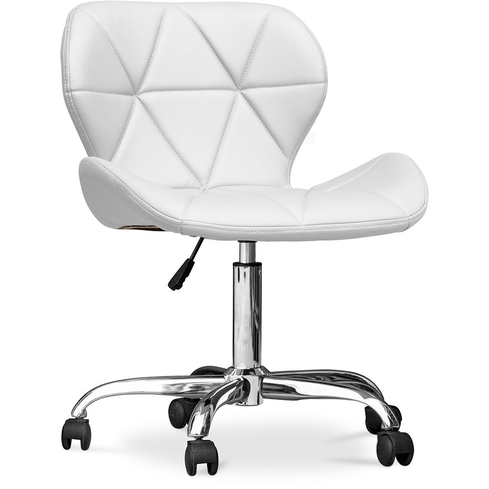  Buy Upholstered PU Office Chair - Winka White 59871 - in the EU