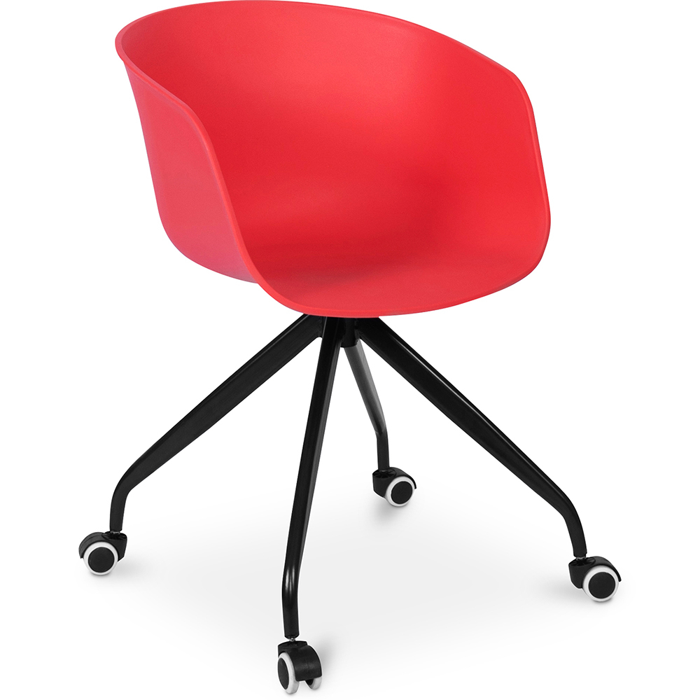  Buy Design Office Chair with Wheels Red 59885 - in the EU