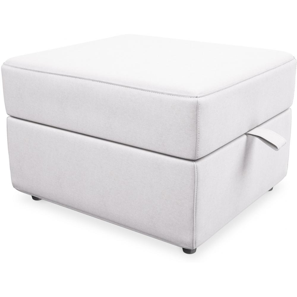  Buy Fabric puf with storage - Otto White 58769 - in the EU