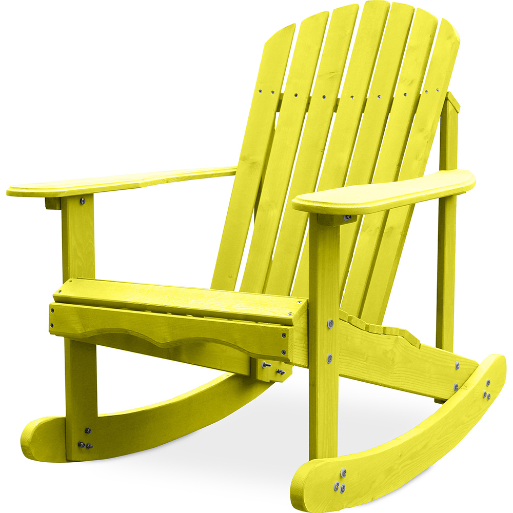  Buy Adirondack Rocking Chair Pastel yellow 59861 - in the EU