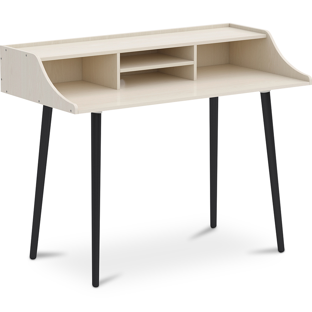  Buy Office Desk Table Wooden Design Scandinavian Style - Eldrid Natural wood 59985 - in the EU
