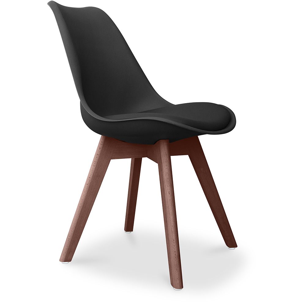  Buy Brielle Scandinavian design Premium Chair with cushion - Dark Legs Black 59953 - in the EU
