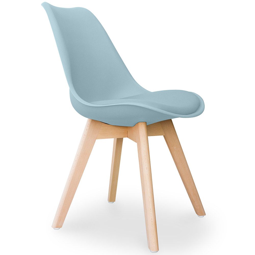  Buy Brielle Scandinavian design Chair with cushion  Pastel green 58293 - in the EU