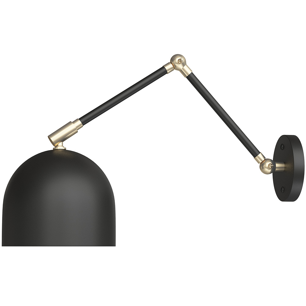  Buy Adjustable wall lamp, scandinavian style  - Lena Black 60024 - in the EU