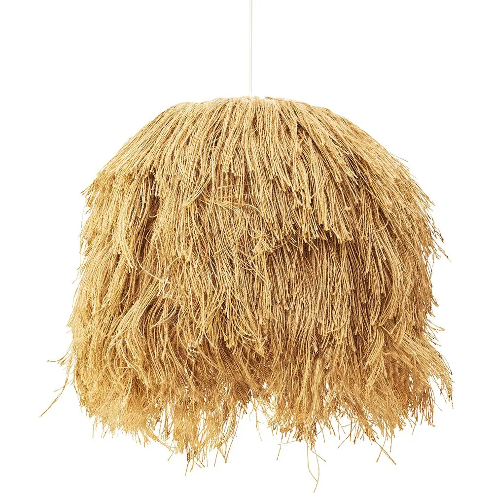 Buy Hanging Lamp Boho Bali Design Natural Jute - Aue Natural 60047 - in the EU