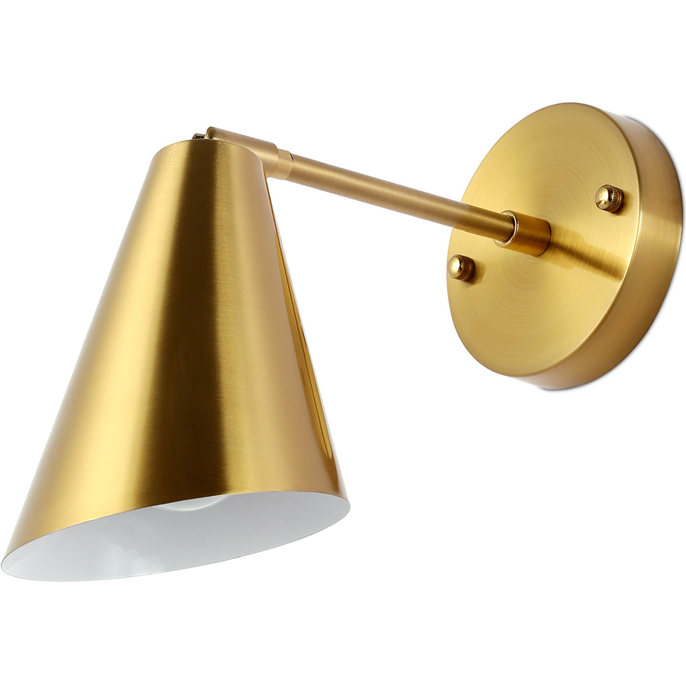  Buy Wall lamp with adjustable shade, brass  - Roser Gold 60023 - in the EU