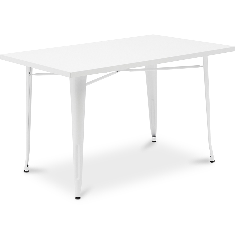  Buy Dining Table Bistrot Metalix style industrial Metal - 120 cm - New Edition White 60128 - in the EU