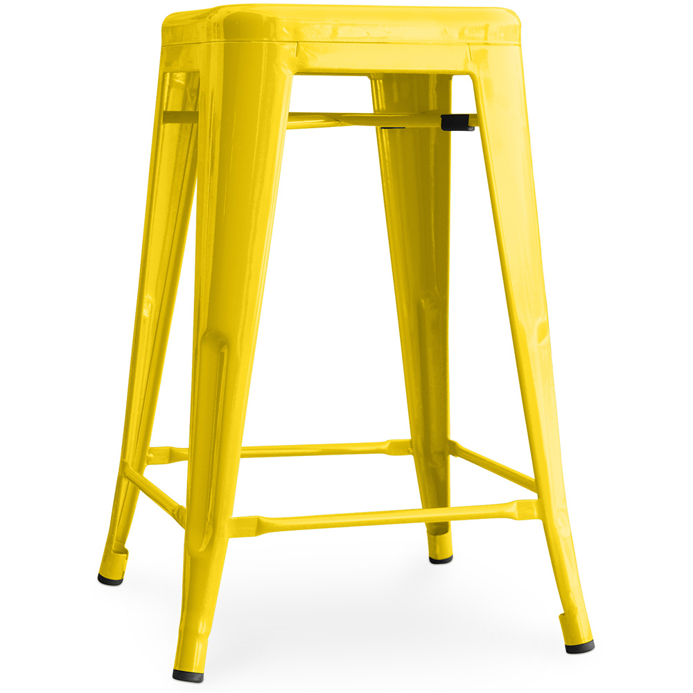  Buy Bar Stool - Industrial Design - 60cm - New Edition - Metalix Yellow 60122 - in the EU