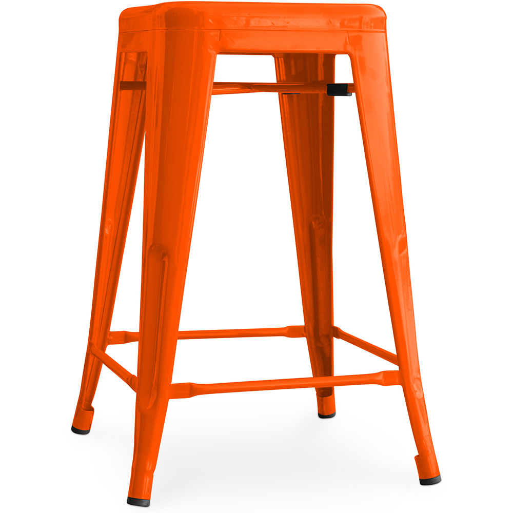  Buy Bar Stool - Industrial Design - 60cm - New Edition - Metalix Orange 60122 - in the EU