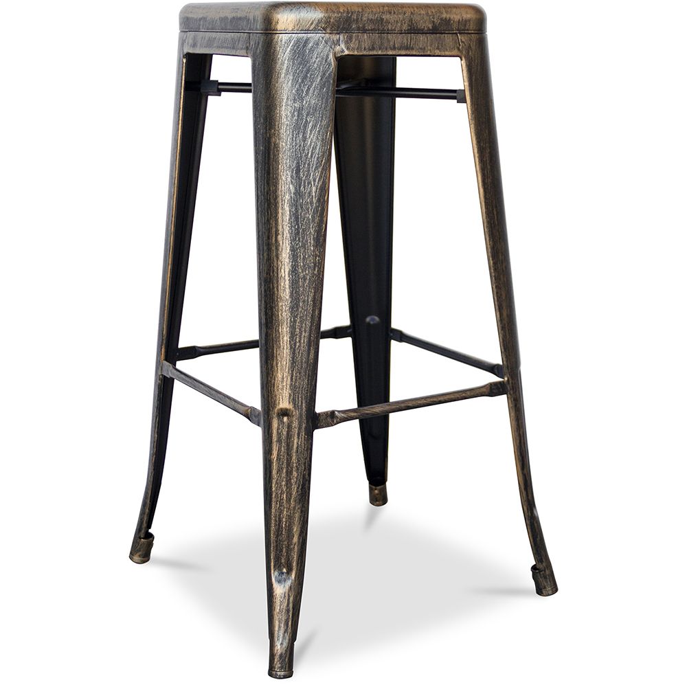  Buy Bar Stool - Industrial Design - 76cm - Metalix Metallic bronze 60148 - in the EU
