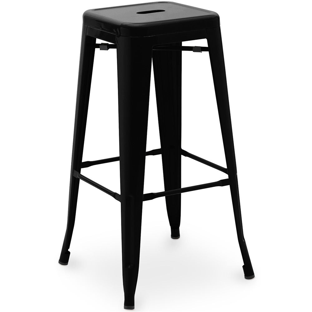  Buy Bar Stool - Industrial Design - 76cm - Metalix Black 60148 - in the EU