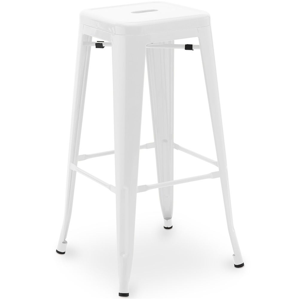  Buy Bar Stool - Industrial Design - 76cm - Metalix White 60148 - in the EU