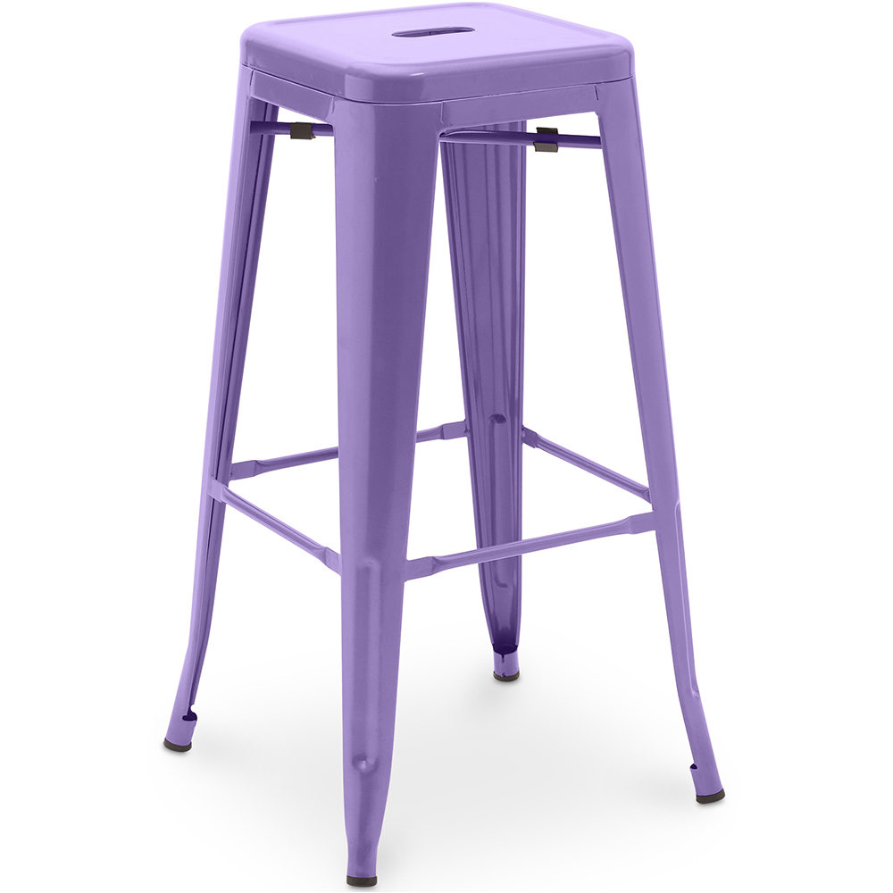  Buy Bar Stool - Industrial Design - 76cm - New Edition- Metalix Pastel Purple 60149 - in the EU