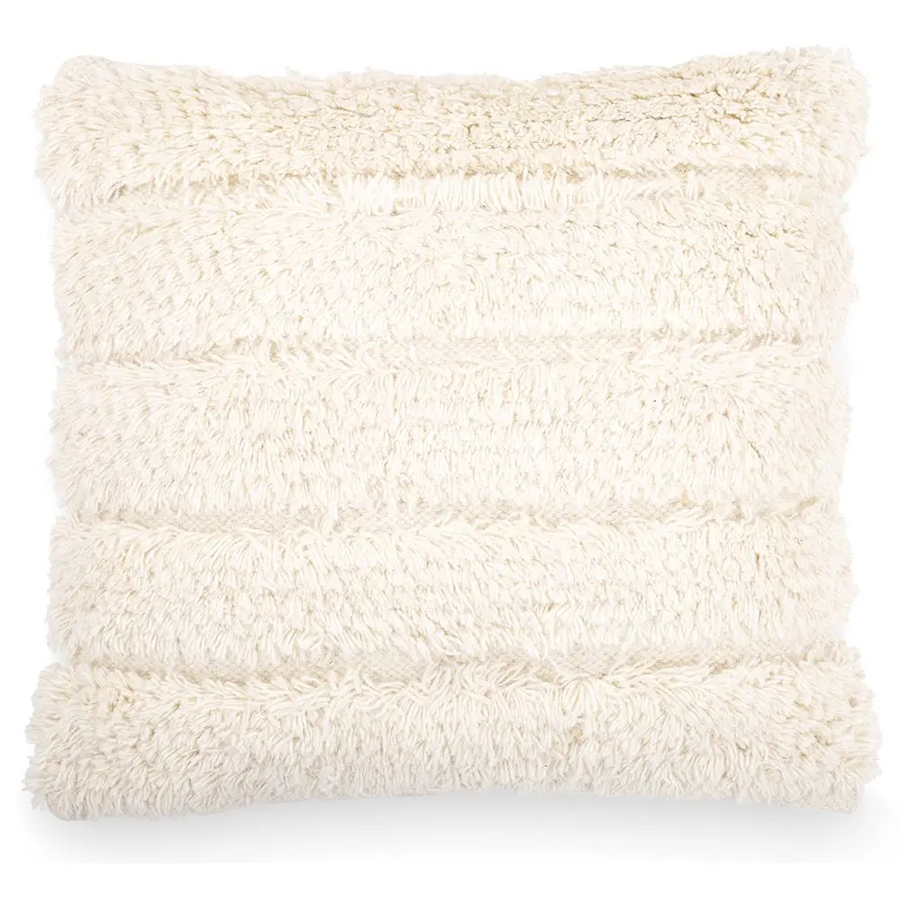  Buy Boho Bali Style Wool Cushion cover + filling - Akasha White 60190 - in the EU
