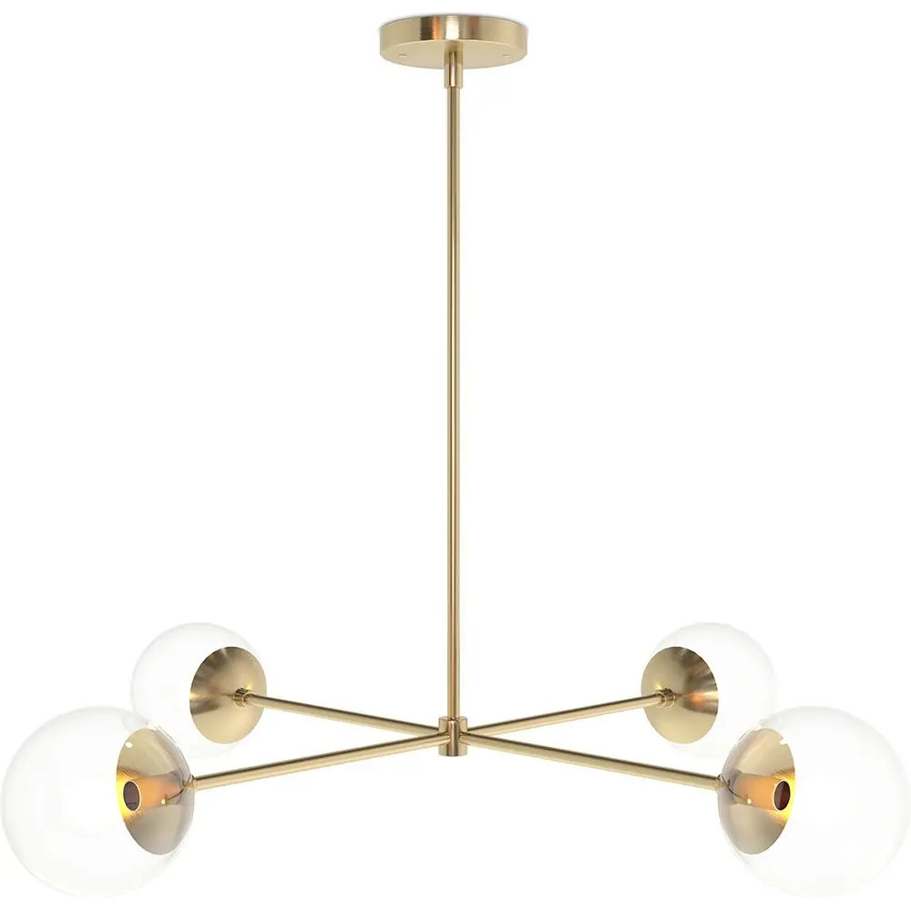  Buy Modern globe pendant chandelier, metal - Suy Gold 60234 - in the EU