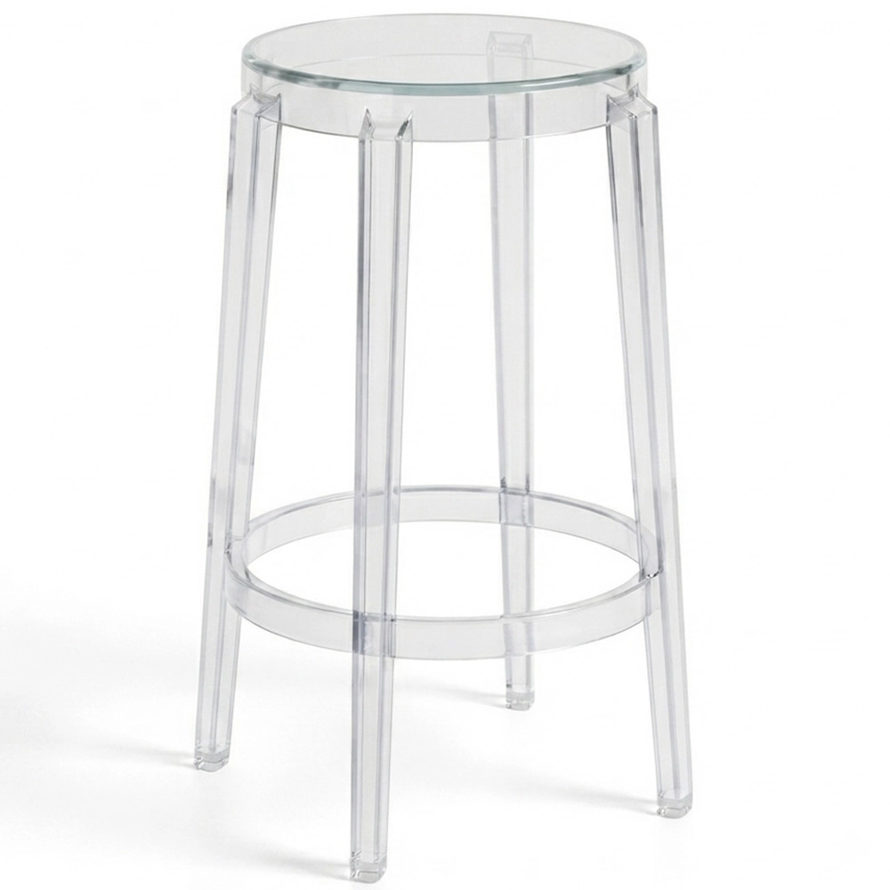  Buy Bar Stool - 65cm - Design Transparent - Pauline  Transparent 29573 - in the EU