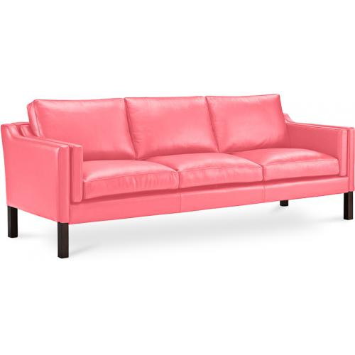  Buy Design Sofa 2213 - 3 seater - Faux Leather Pink 13927 - in the EU