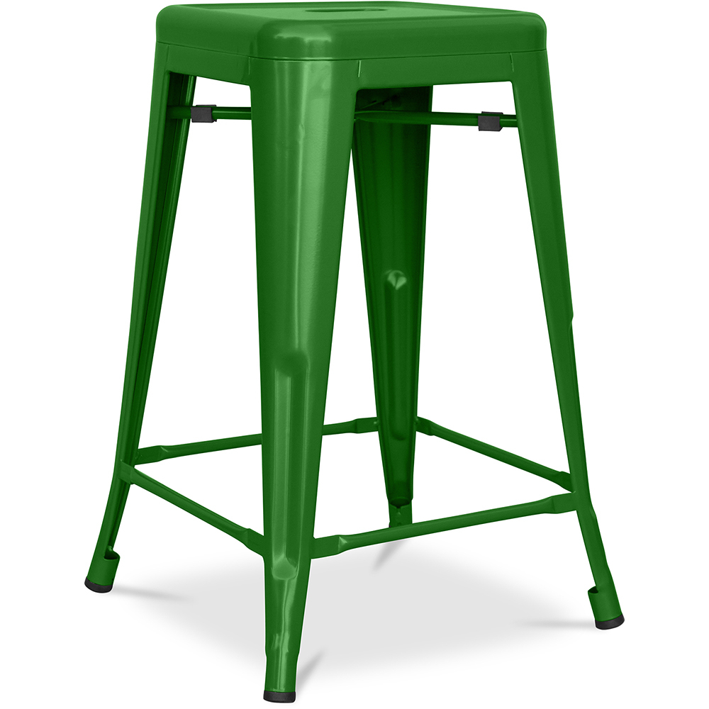  Buy Bistrot Metalix Stool Matte Metal - 60cm - New edition Green 60324 - in the EU