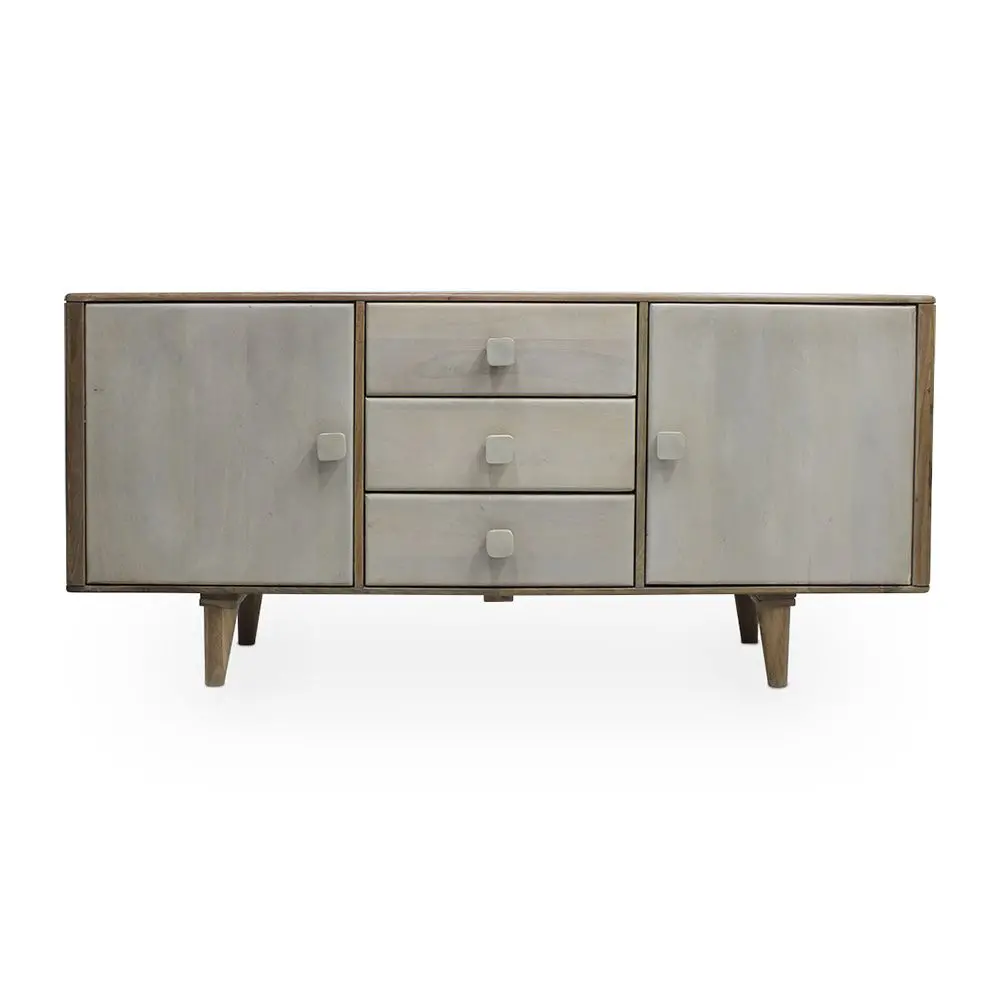  Buy Wooden Sideboard - Vintage Design - Iona Natural wood 60359 - in the EU