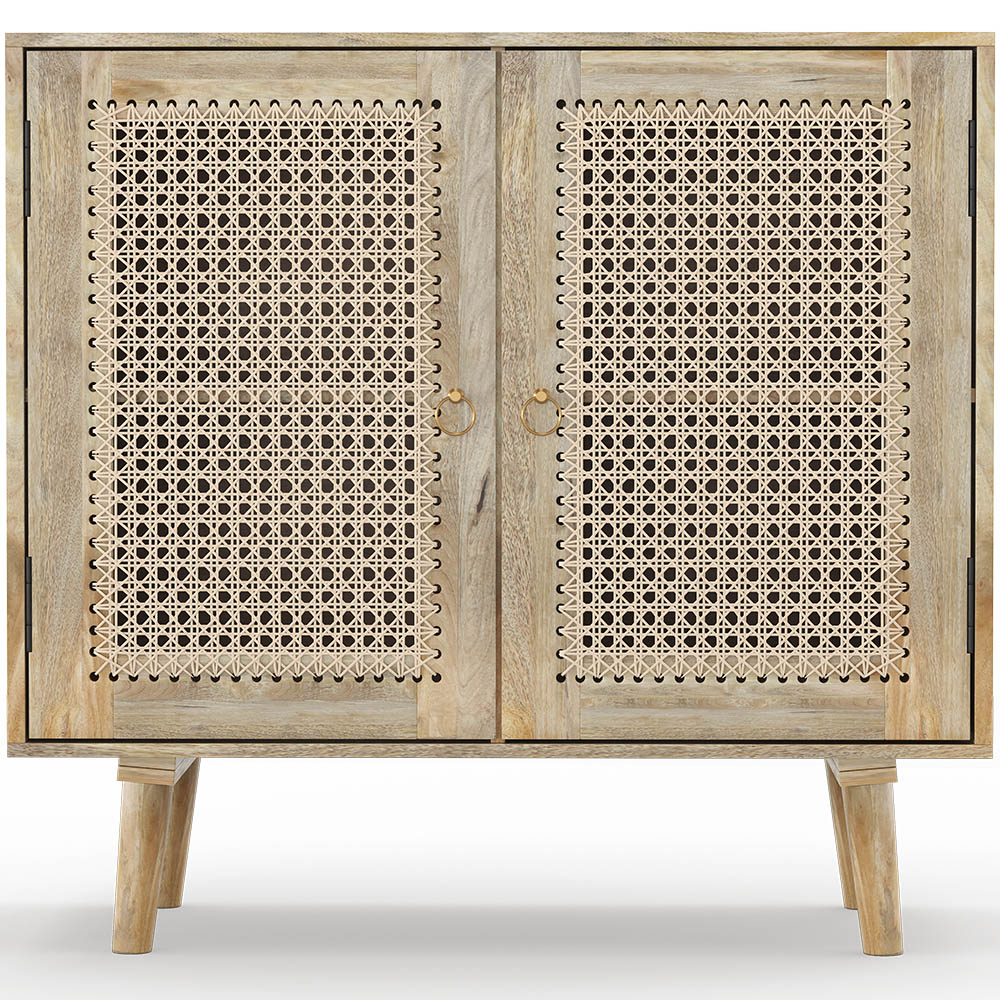  Buy Wooden Sideboard - Boho Bali Design - Orta Natural wood 60374 - in the EU
