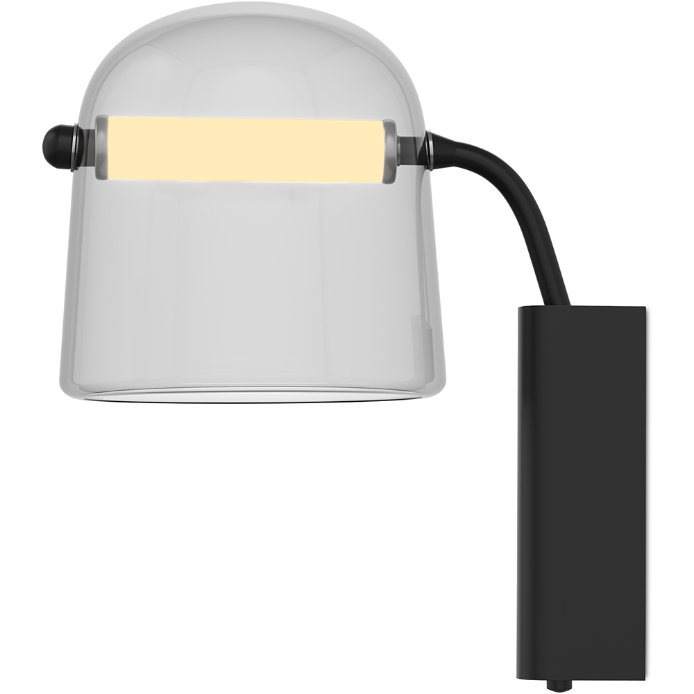  Buy Wall lamp in modern design, smoked glass - Nam Smoke 60391 - in the EU