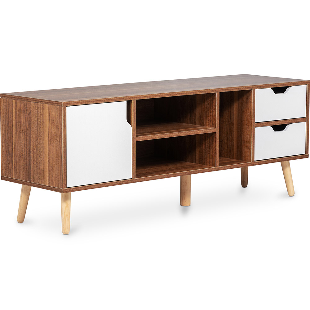  Buy Wooden TV Stand - Scandinavian Design - Lal Natural wood 60409 - in the EU