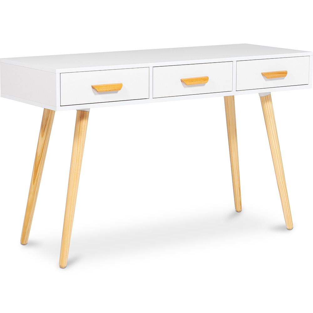  Buy Scandinavian style desk in wood - Morgan White 60412 - in the EU