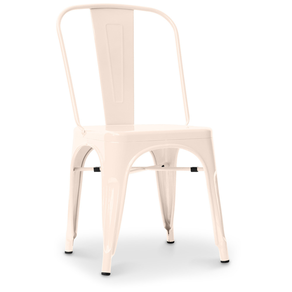  Buy Dining chair Bistrot Metalix Industrial Square Metal - New Edition Cream 32871 - in the EU