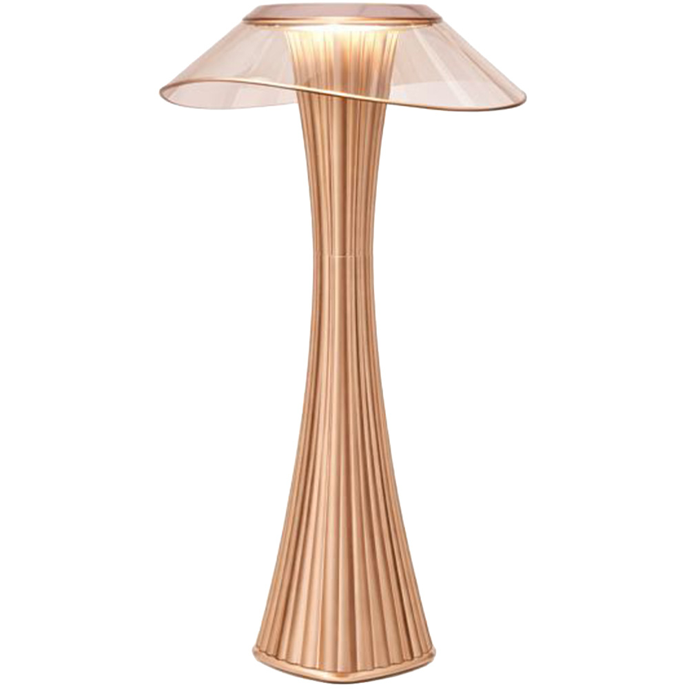  Buy Table Lamp Rechargeable USB Touch LED – Dimmable, 3 Light Tones – Modern and Minimalist Design – Lazyr Rose Gold 60103 - in the EU