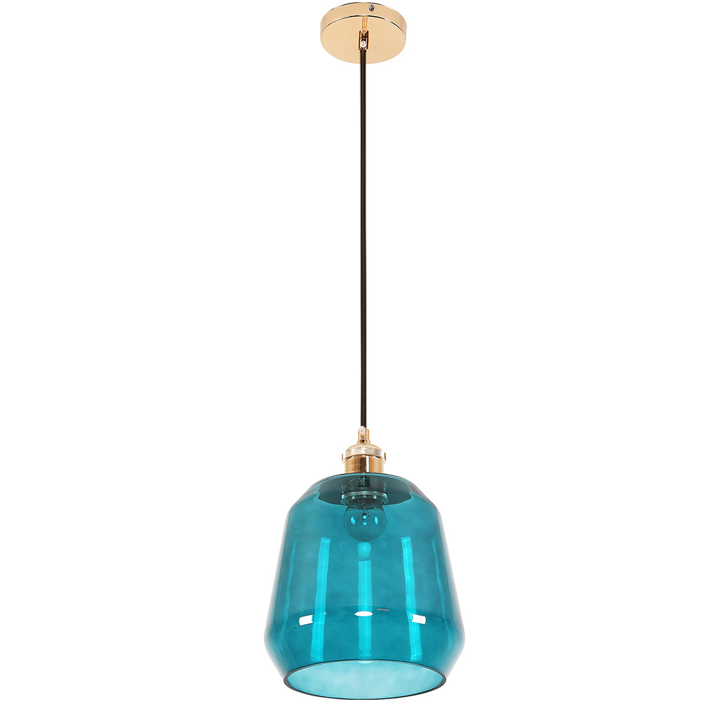  Buy Amaia pendant lamp - Crystal and metal Blue 60530 - in the EU