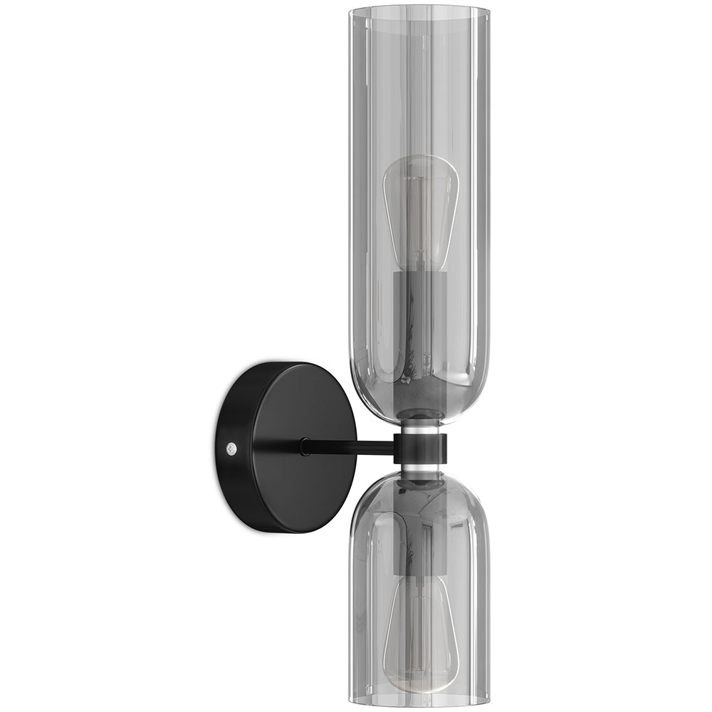  Buy Lamp Wall Light - Crystal and Metal - Hat Smoke 60523 - in the EU