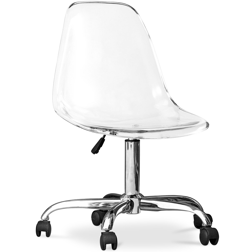  Buy Transparent Swivel Office Chair with Wheels - Prana Transparent 60598 - in the EU