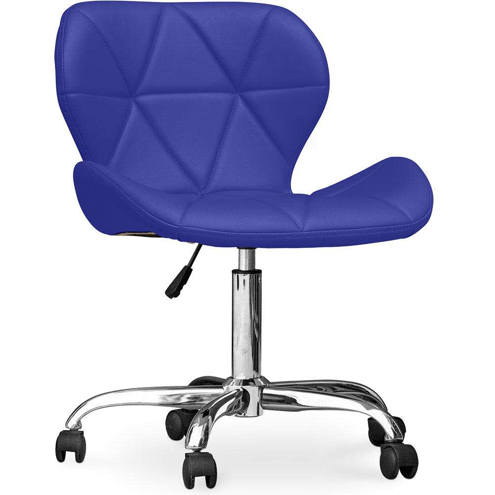 Buy Upholstered PU Office Chair - Winka Blue 59871 - in the EU