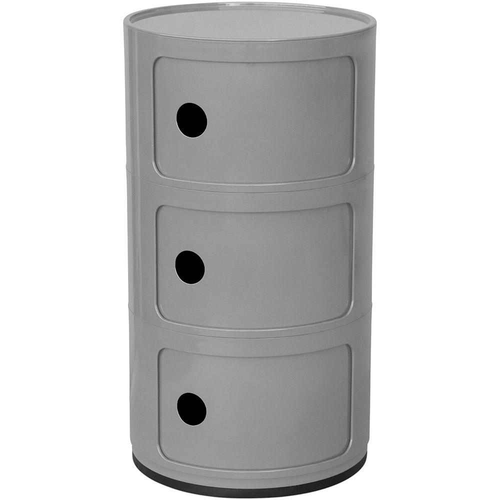  Buy Storage Container - 3 Drawers - New Bili 3 Grey 60607 - in the EU
