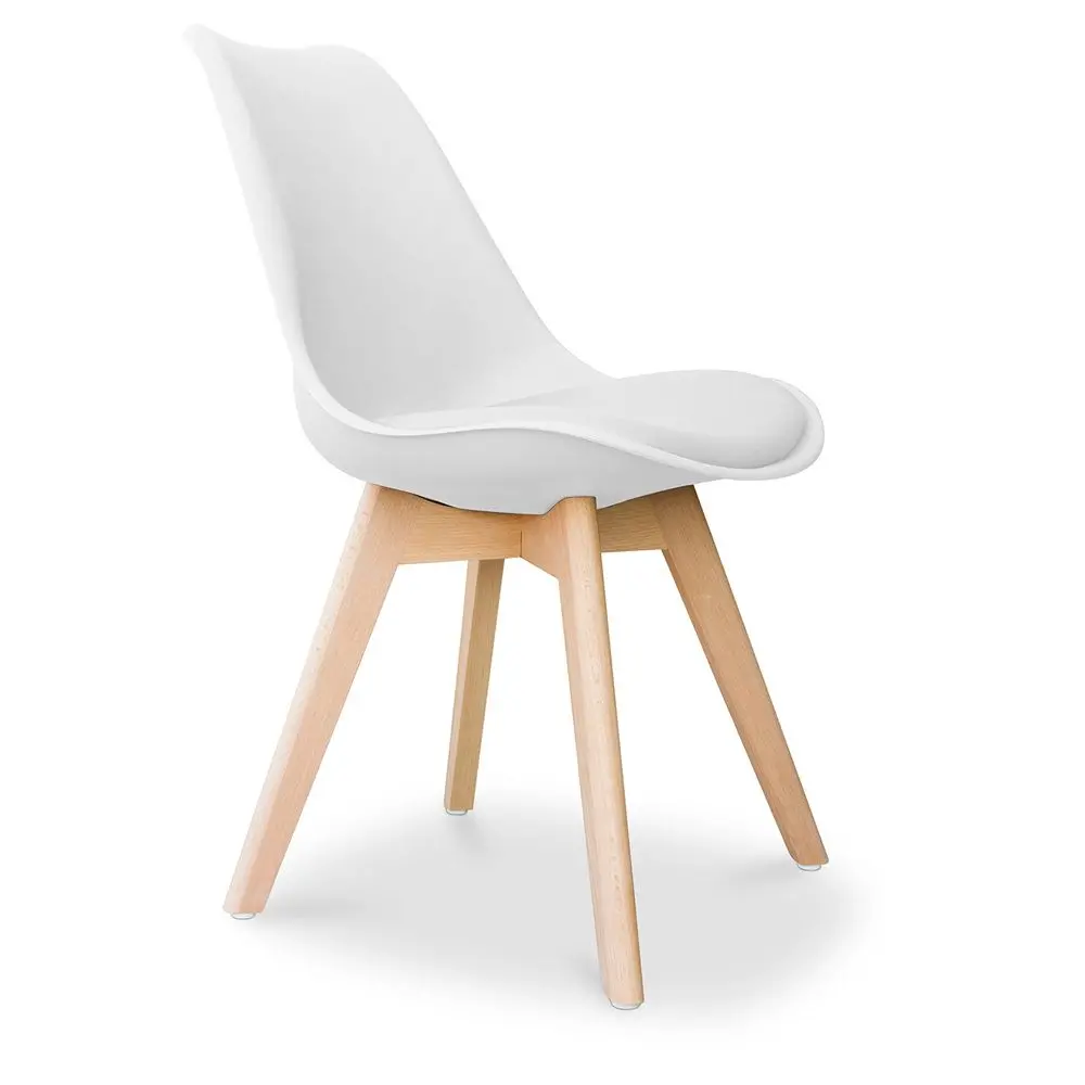  Buy Dining Chair Nordic – Scandinavian Style – Brielle White 58293 - in the EU