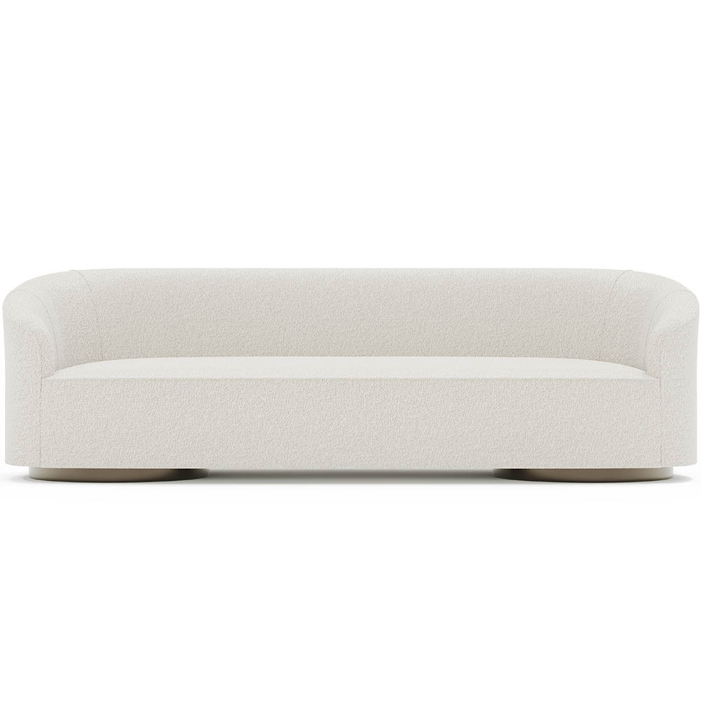  Buy 4/5 Seater Sofa - Bouclé Fabric Upholstery - Treya White 60662 - in the EU